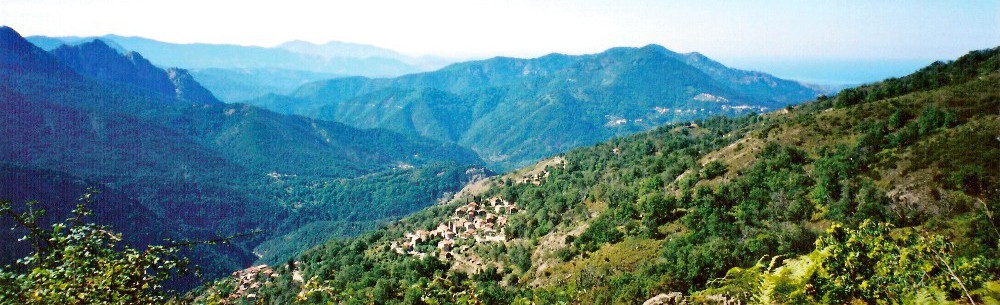 La vallée du Liamone, à l'image de la Corse, majestueuse et rude.
